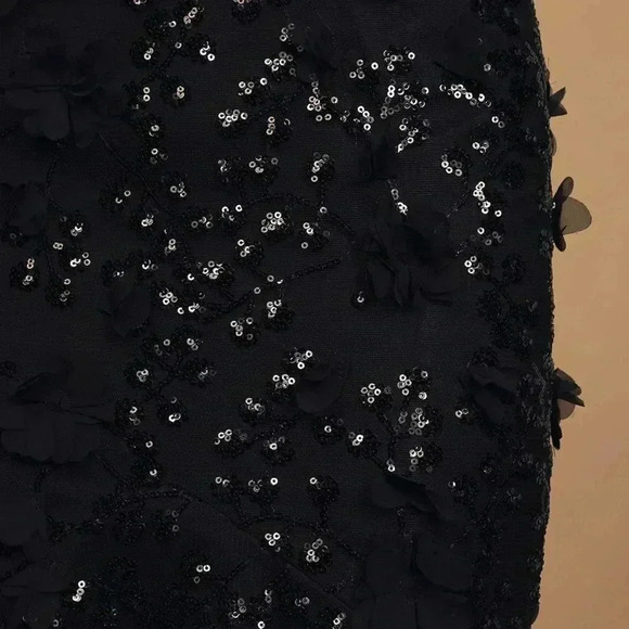 NWT Bariano Meagan White Sequin High-Low Maxi Dress! Size US 2 - Picture 8 of 8